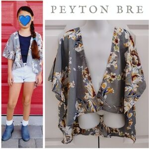 Peyton Bre Floral Kimono/Cover-Up (Boutique Brand)